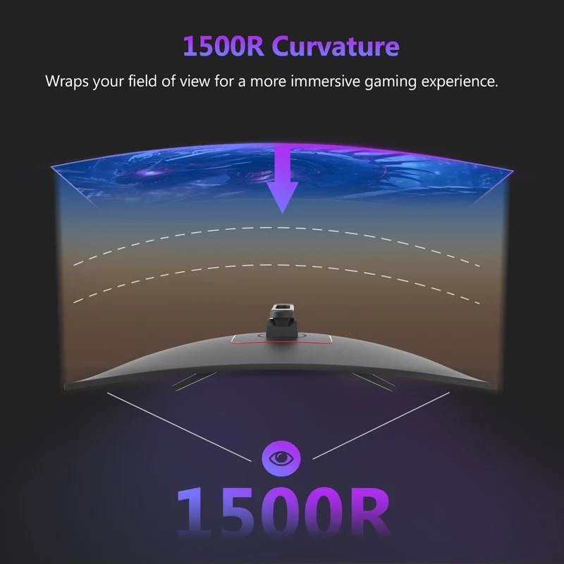Z-EDGE UG27H 27" 300Hz Curved Gaming Monitor