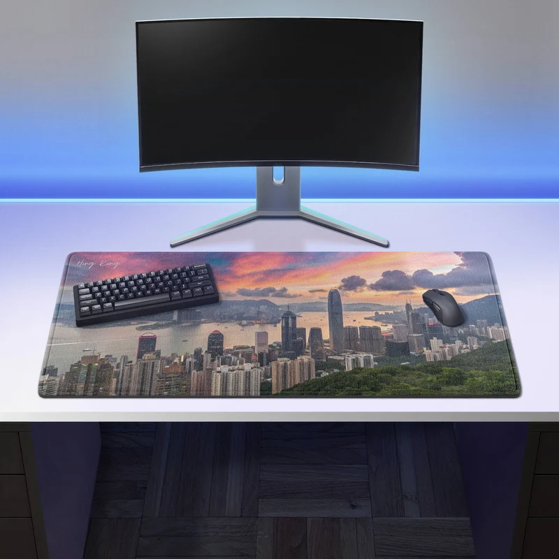 Tapis de Souris "Hong Kong Skyline"