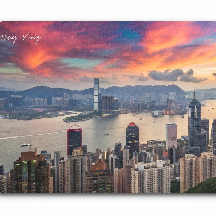 Tapis de Souris "Hong Kong Skyline"