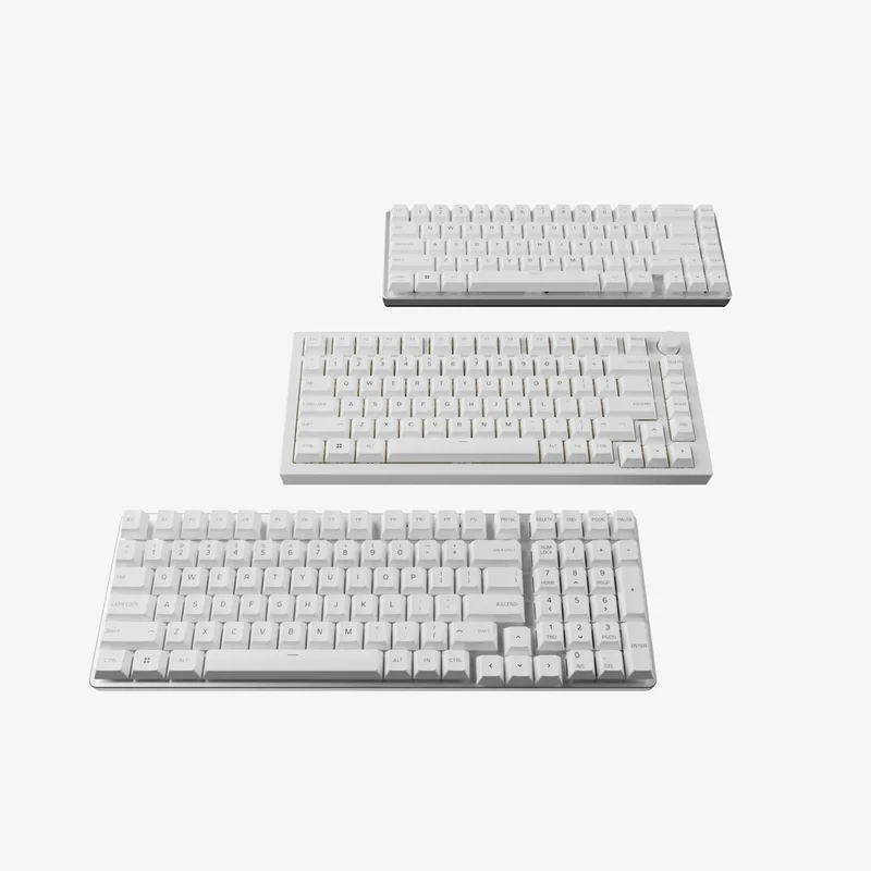 Glorious Keycaps V1 PBT ANSI US - Arctis White