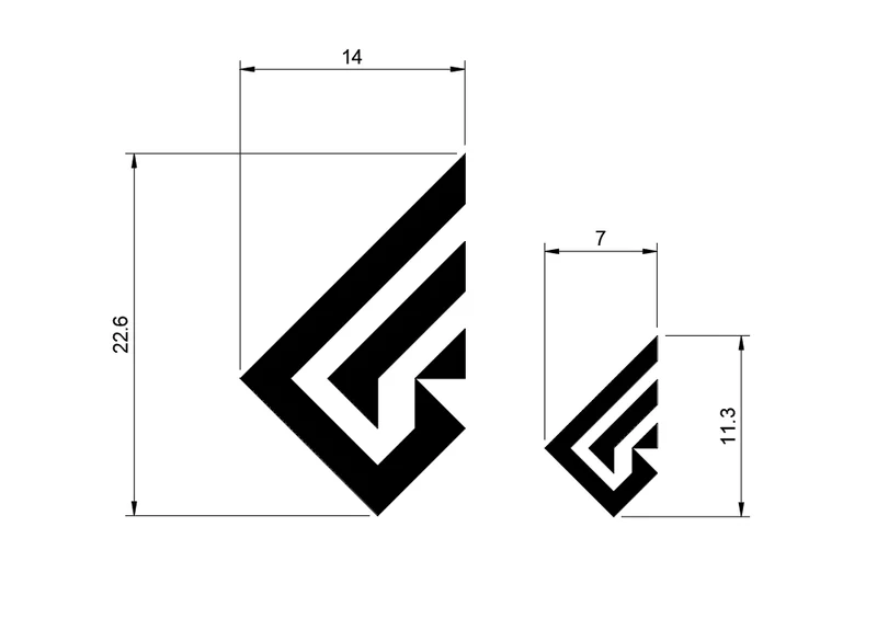 GEON METAL STICKERS