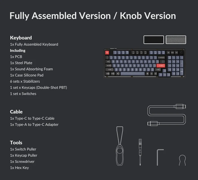 KEYCHRON V5 (96%) MECHANICAL KEYBOARD
