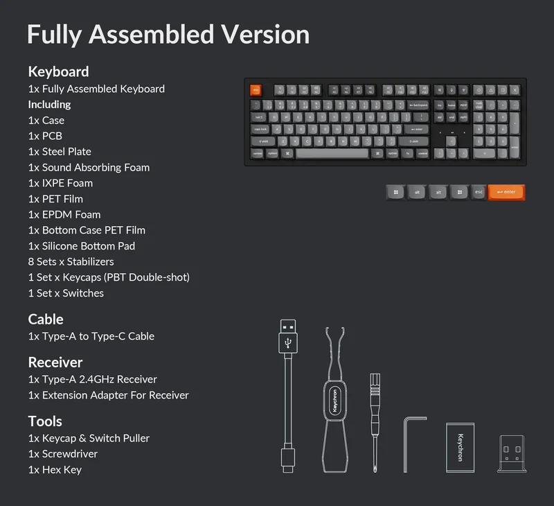 KEYCHRON K10 MAX WIRELESS MECHANICAL KEYBOARD