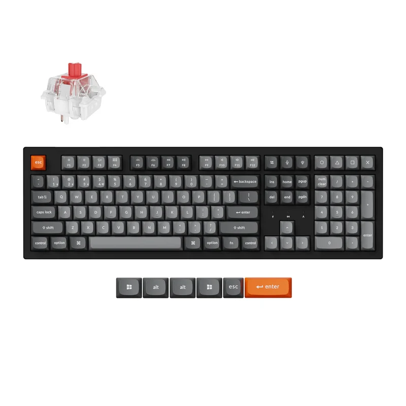 KEYCHRON K10 MAX WIRELESS MECHANICAL KEYBOARD