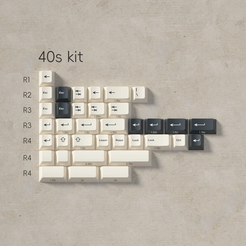 PBTFANS ORIGAMI KEYCAPS