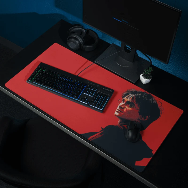 Tapis De Souris Sorcier aux Lunettes Magiques