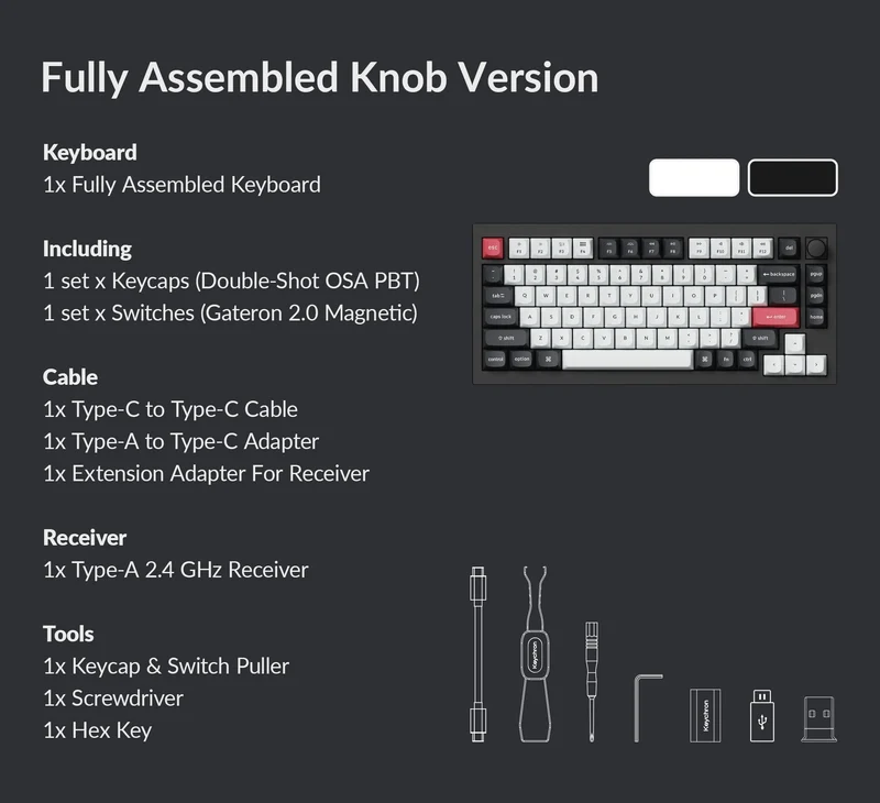 KEYCHRON Q1 MAGNETIC KEYBOARD