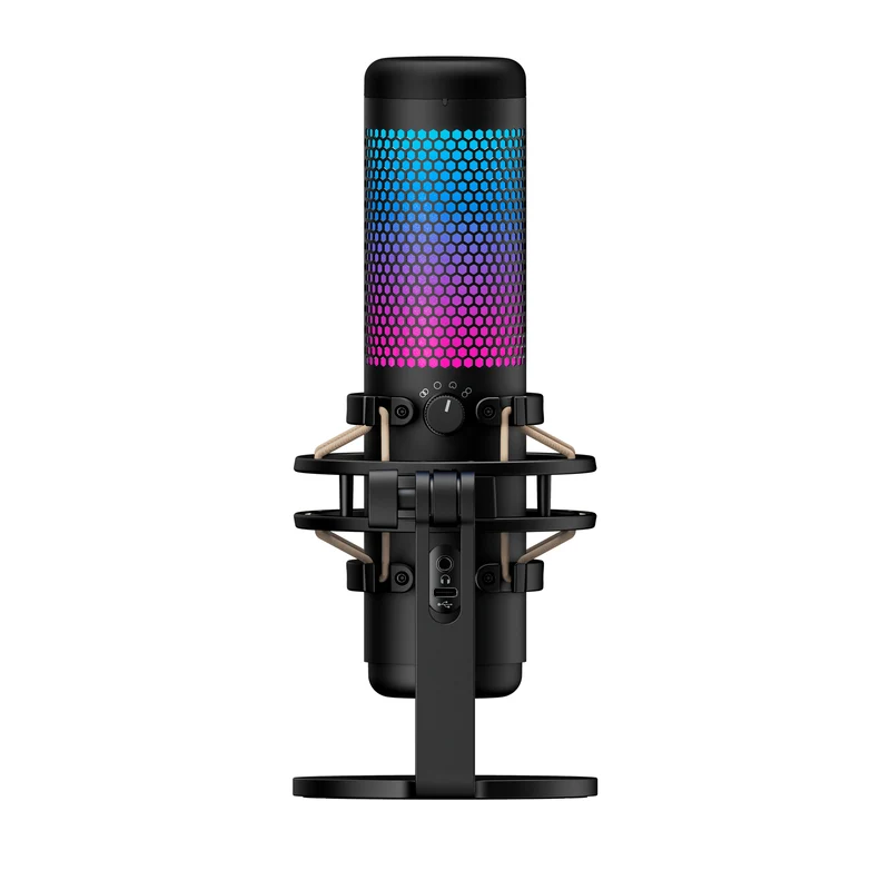 HyperX QuadCast S – Microphone USB – Éclairage RGB