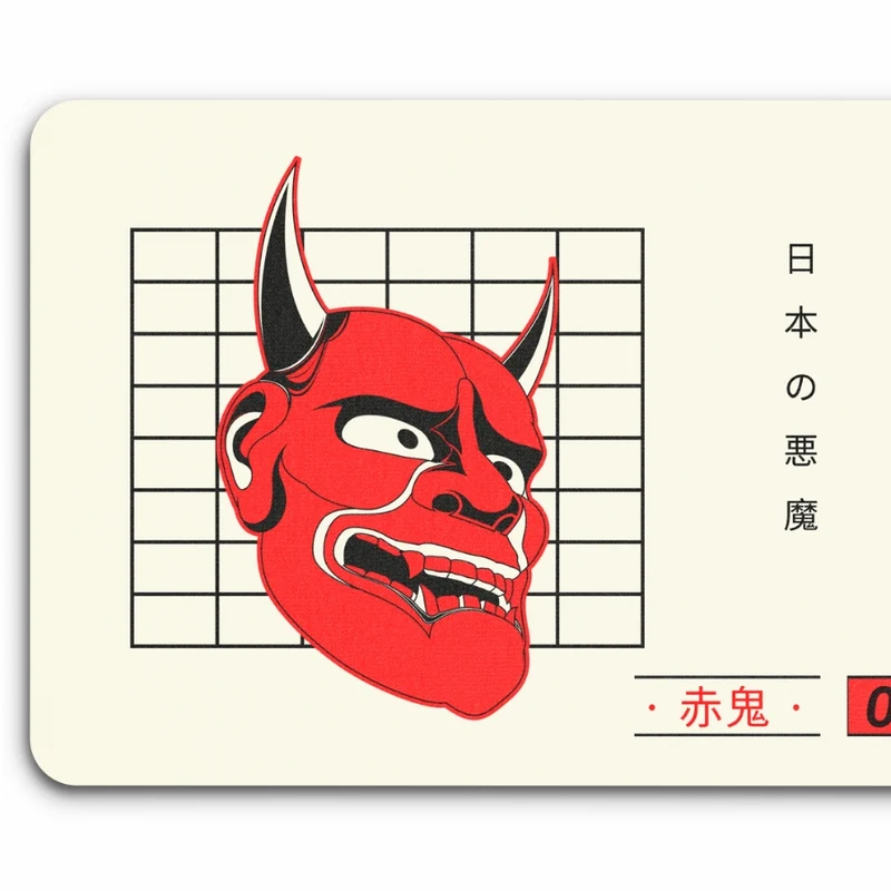 Tapis de Souris DÉMON JAPONAIS "ONI"