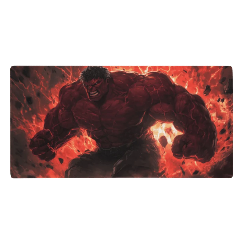 Tapis De Souris Hulk Rouge