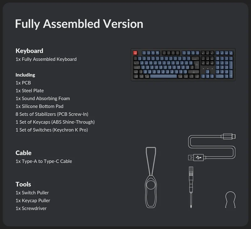 KEYCHRON K10 PRO MECHANICAL KEYBOARD