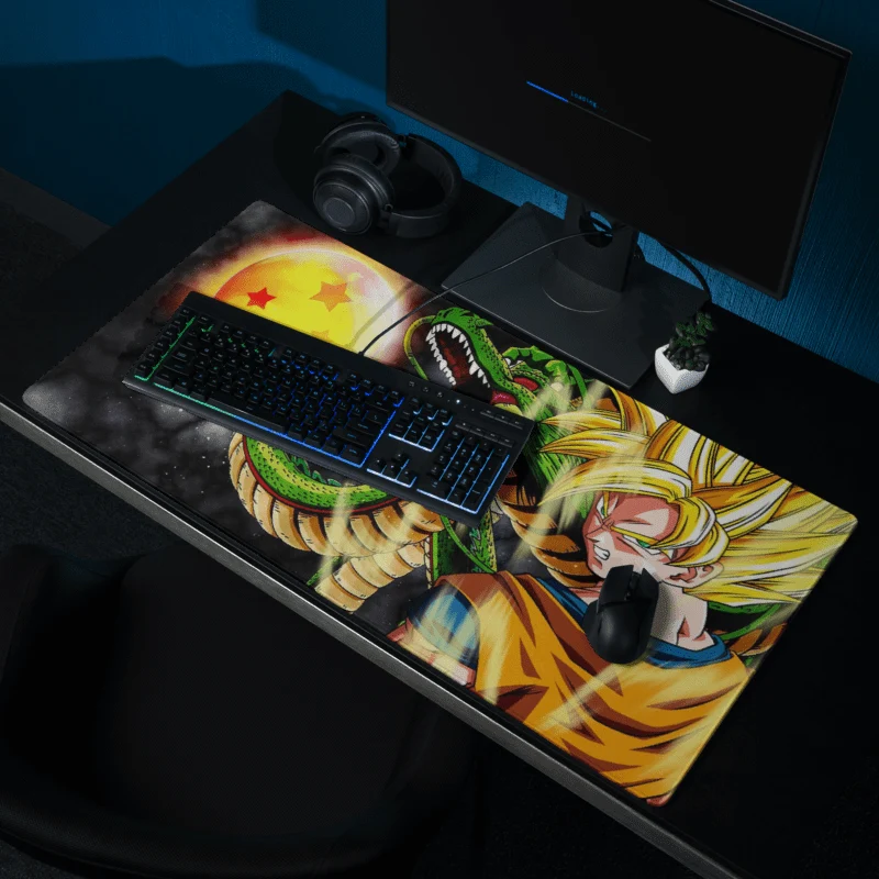 Tapis de Souris Anime Éveil du Super Saiyan