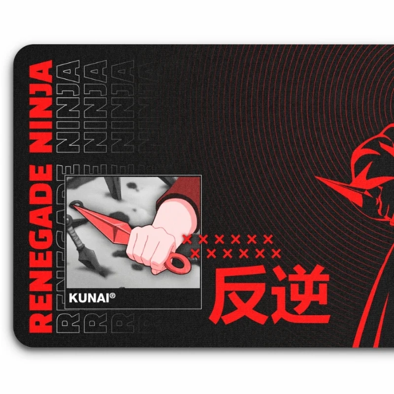 Tapis de Souris "Le Ninja aux Nuages Rouges"