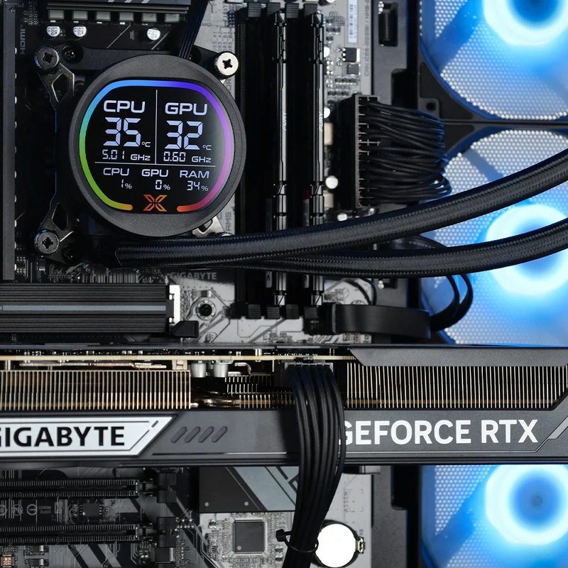 EZ-Store Mythic - RTX 5080 - AMD Ryzen 7 9800X3D - 32GB DDR5 - SSD 1TB
