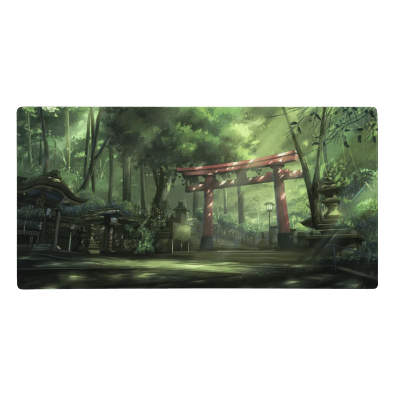 Tapis De Souris Japonais Forêt Zen Traditionnelle