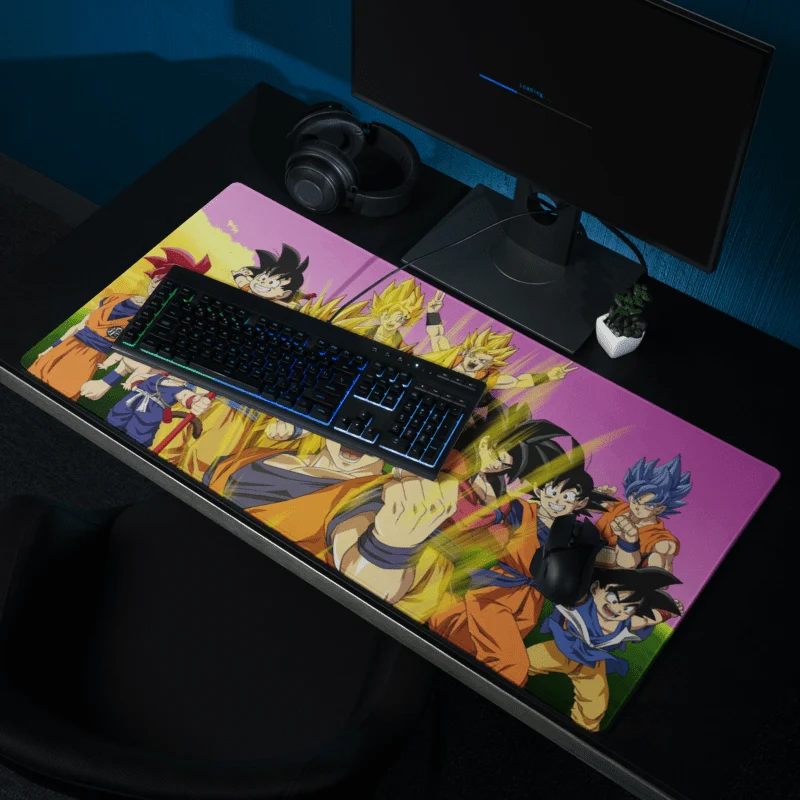 Tapis De Souris Manga Guerriers Saiyan Légendaires
