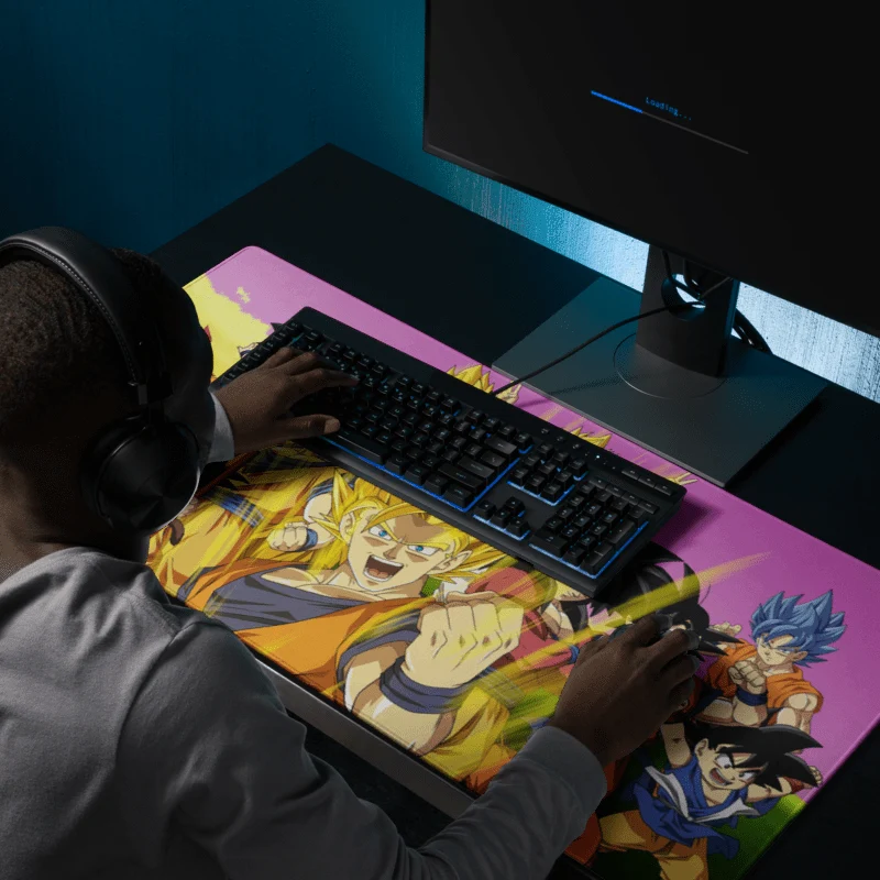 Tapis De Souris Manga Guerriers Saiyan Légendaires