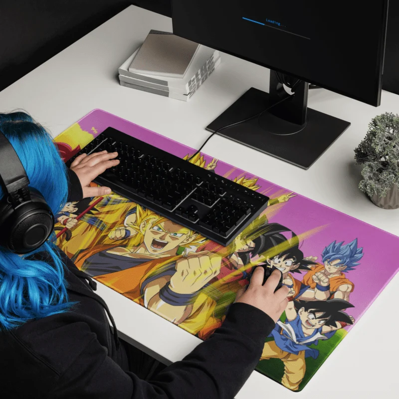 Tapis De Souris Manga Guerriers Saiyan Légendaires