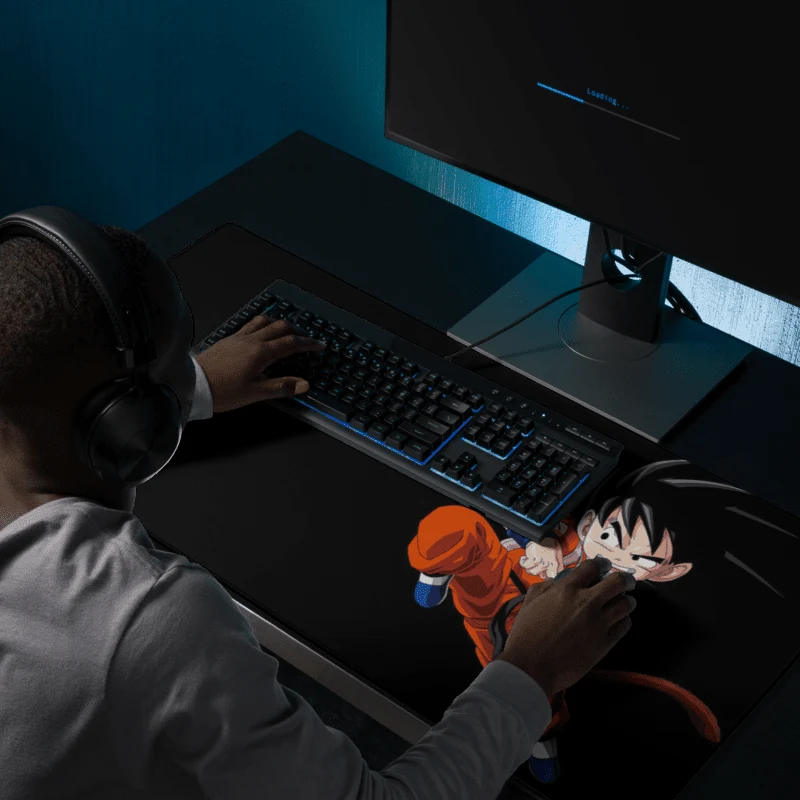 Tapis De Souris Manga Jeune Guerrier Saiyan