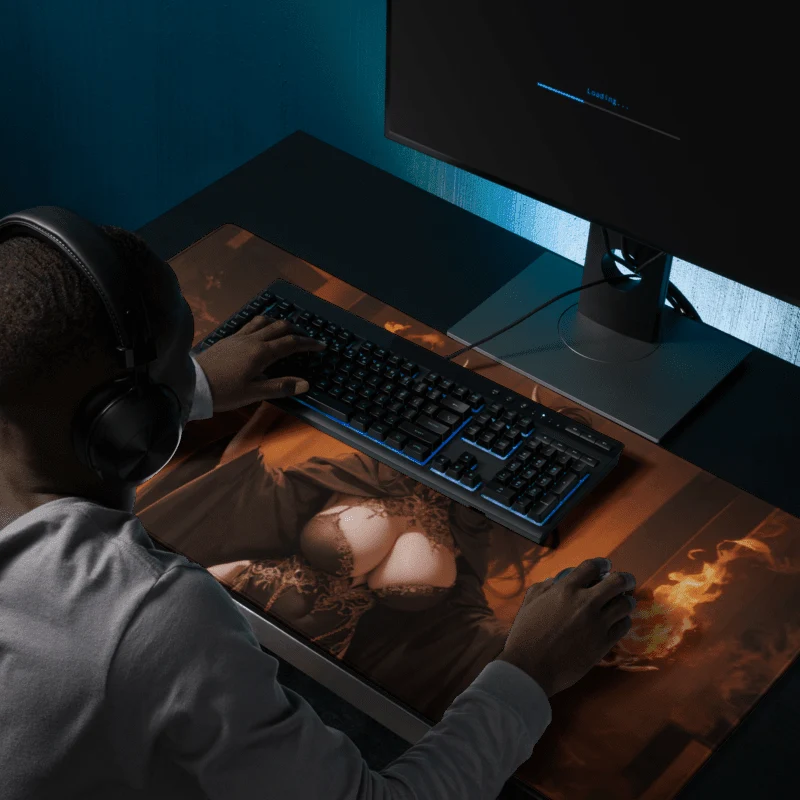 Tapis De Souris Hentai Flammes Mystiques