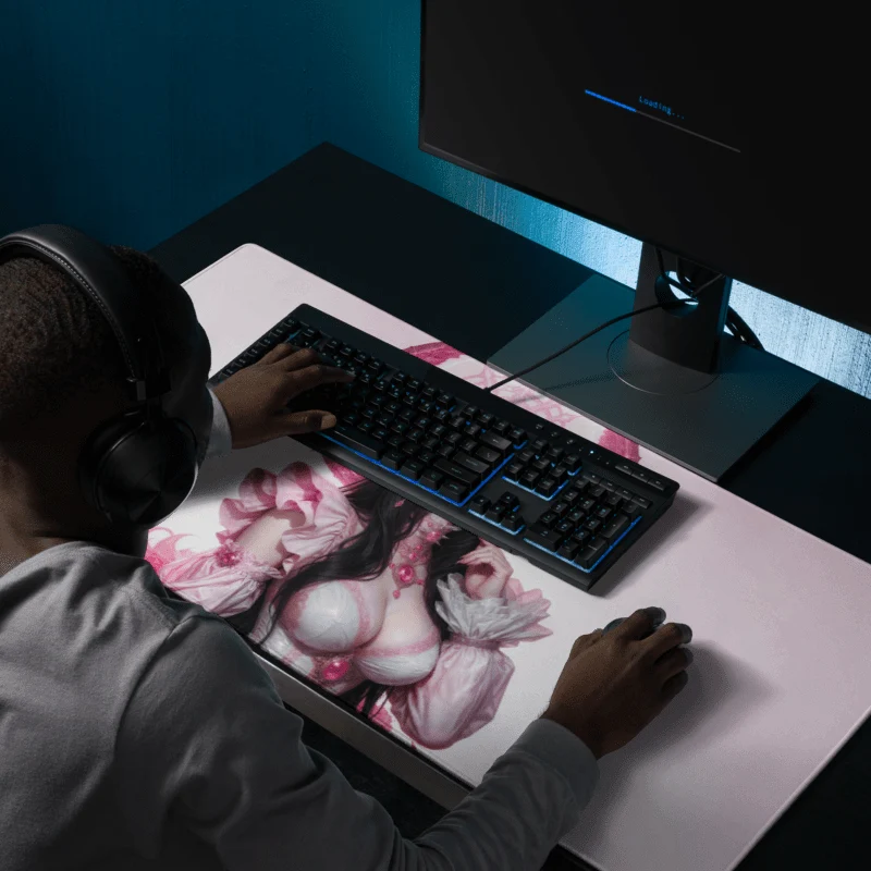 Tapis De Souris Hentai Reine Fantaisie Rose