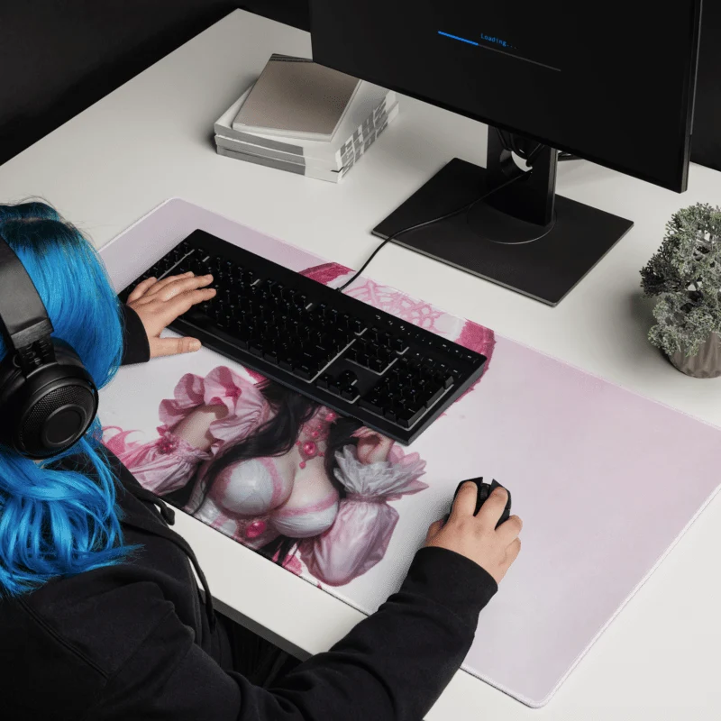 Tapis De Souris Hentai Reine Fantaisie Rose