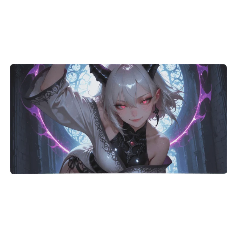 Tapis De Souris Hentai Reine Démon Fantaisie