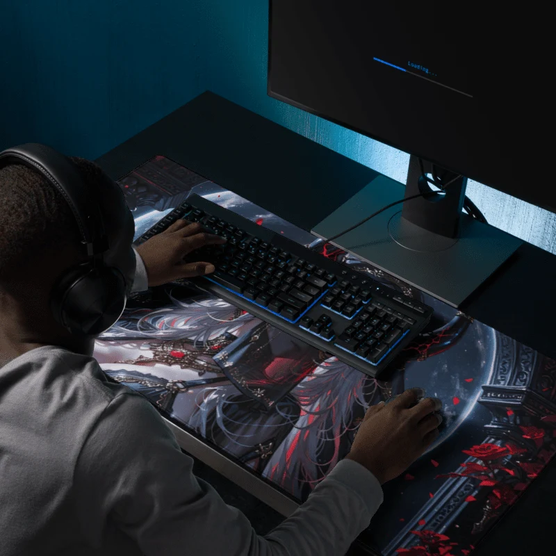 Tapis De Souris Hentai Démone Lunaire