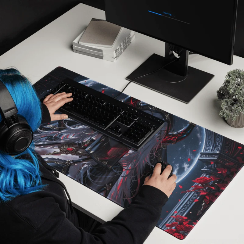 Tapis De Souris Hentai Démone Lunaire