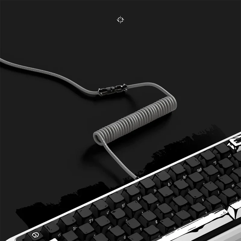 Tryhard Coiled Cable Gray