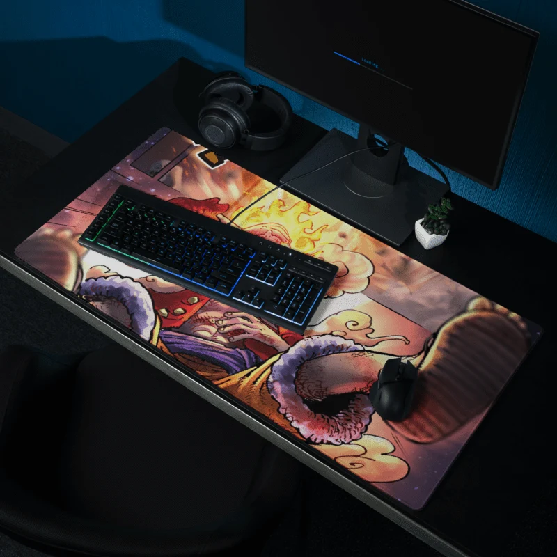 Tapis de Souris Manga Furie Enflammée