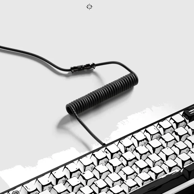 Tryhard Coiled Cable Black
