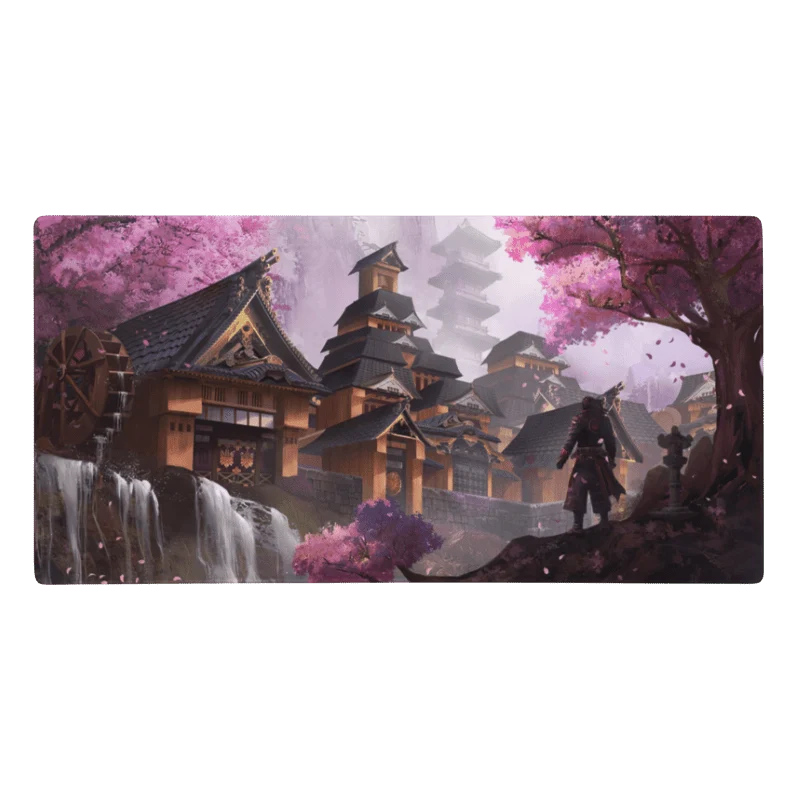 Tapis De Souris Japonais Village Sakura Impérial