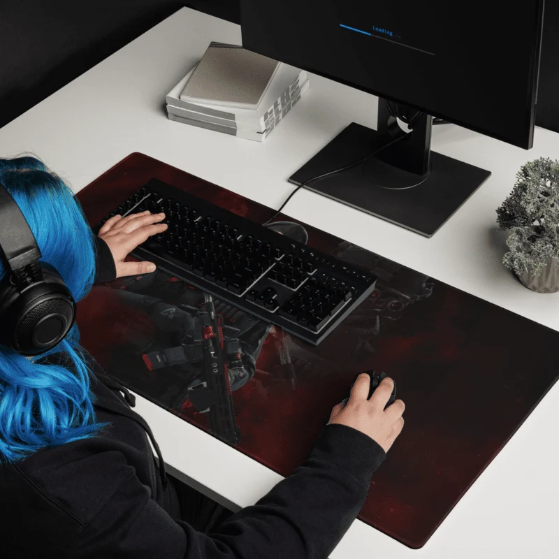 Tapis de Souris Gamer Soldat Fantôme