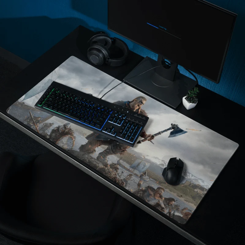 Tapis de Souris Gamer Bataille Vikings