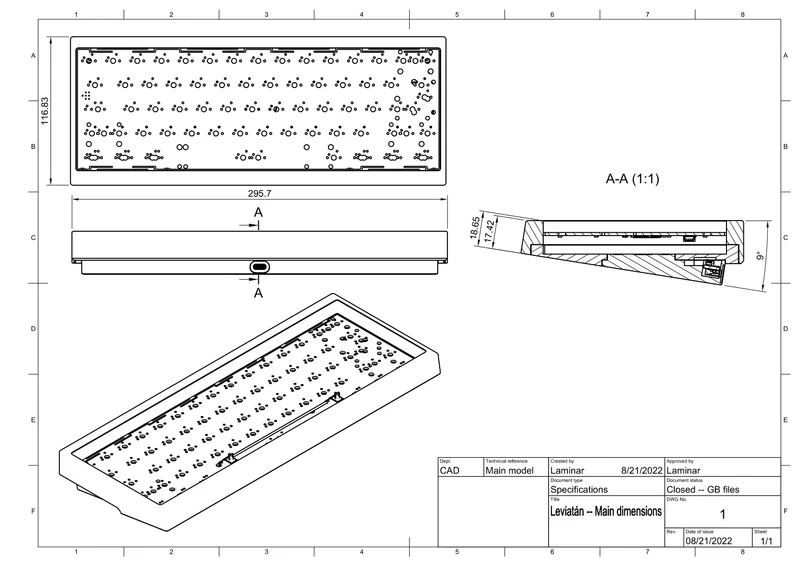 LEVIATÁN - 60% KEYBOARD ADDONS