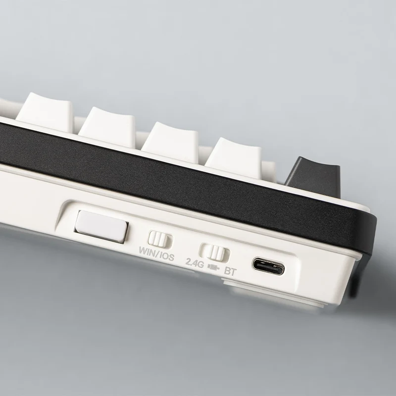 The G-Lab Keyz Elite 400 Wireless ISO FR - White/Gray