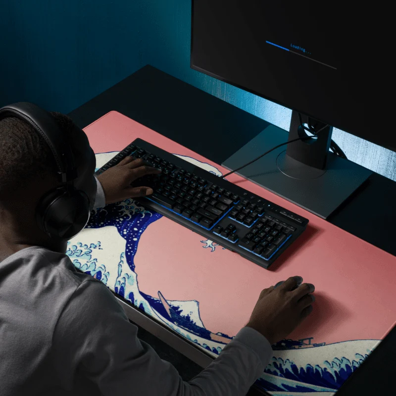 Tapis De Souris Japonais La Grande Vague