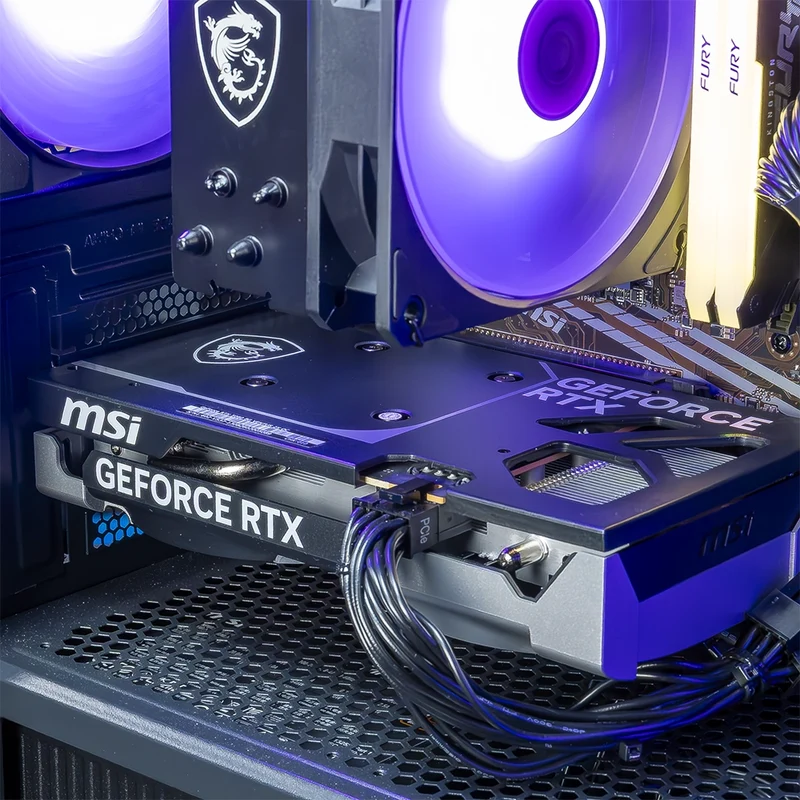 FlowUp Iron - RTX 5060 8GB - AMD Ryzen 5 5500 - 16GB DDR4 - SSD 500GB