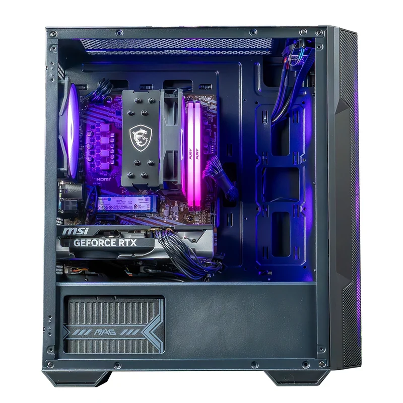 FlowUp Iron - RTX 5060 8GB - AMD Ryzen 5 5500 - 16GB DDR4 - SSD 500GB