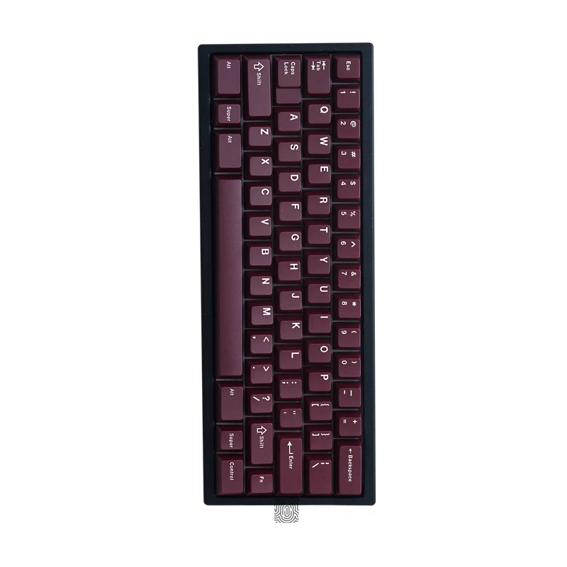 LINWORKS BURGUNDY KEYCAP SET