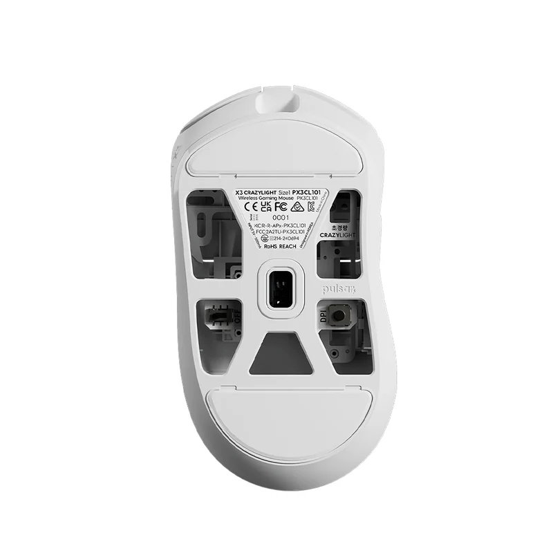 Pulsar X3 CrazyLight Medium 8K Wireless Uyuni White