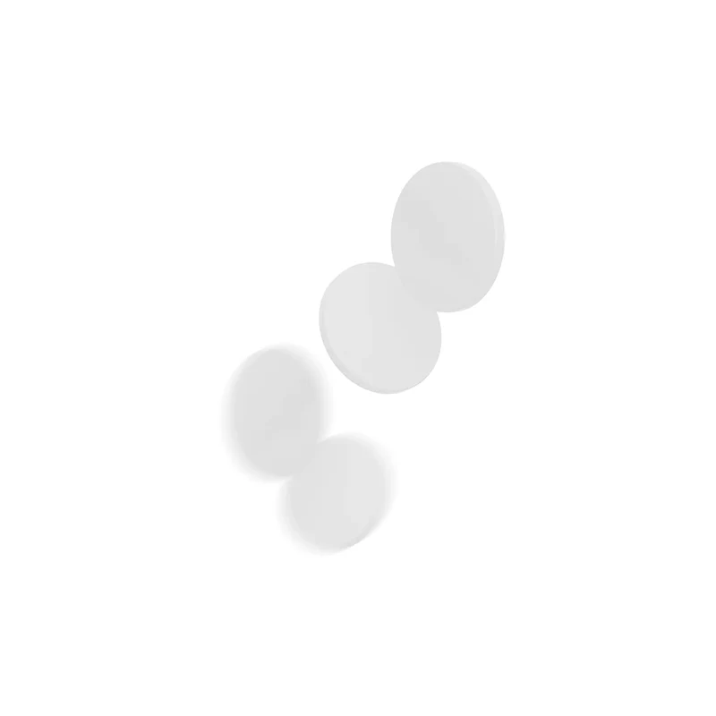 WLMouse Skates Dots PTFE White