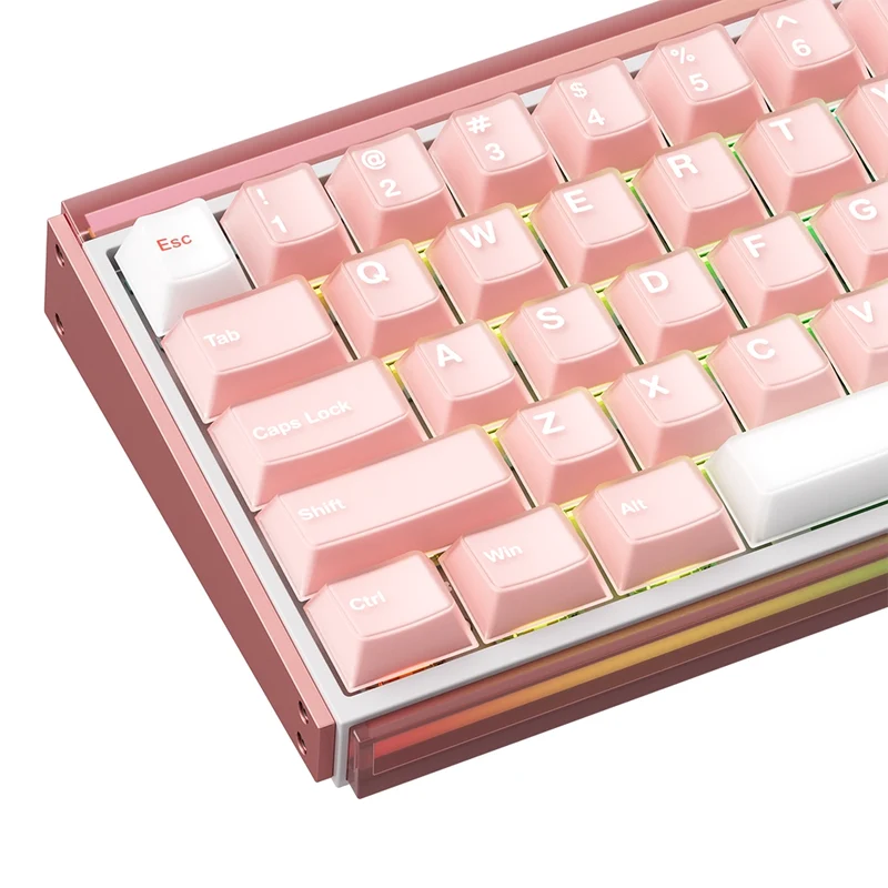 Akko RAY68 HE Wireless ANSI US Pink