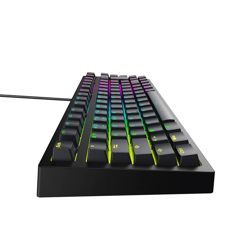 Designed By GG Red Blade 75 Edition QMK ISO FR Black