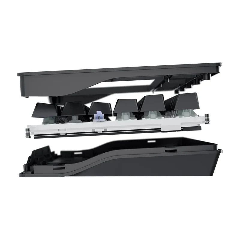 Wooting 80 HE ISO FR Ghost - ABS Black