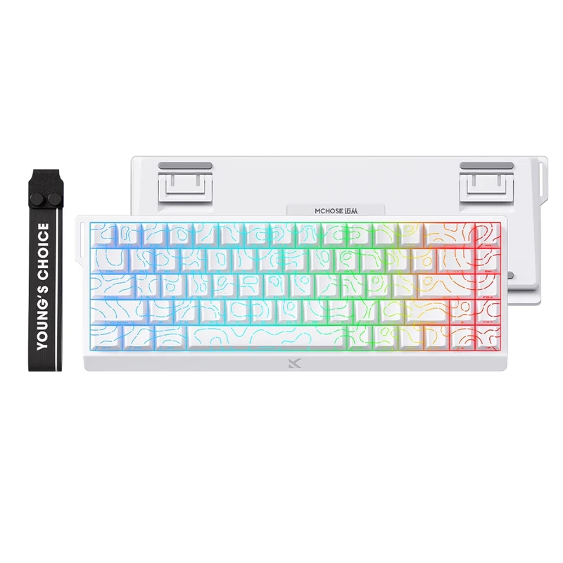 MCHOSE Ace 68 Magnetic ANSI US Topographic White [Dragon Lord]