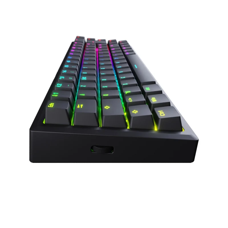 Designed By GG Dark Mage Edition QMK ISO FR Black