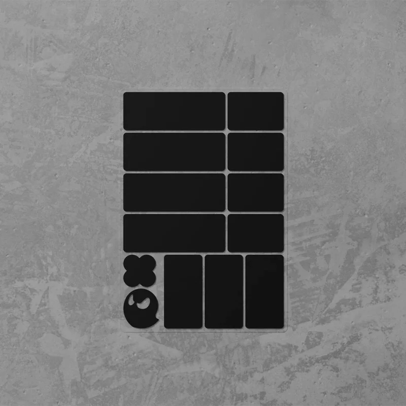 Ghostglides Ghostgrips Black