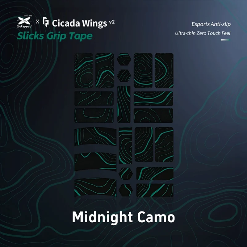 X-Raypad Cicada Wings V2 Grips Universal RandomFrankP